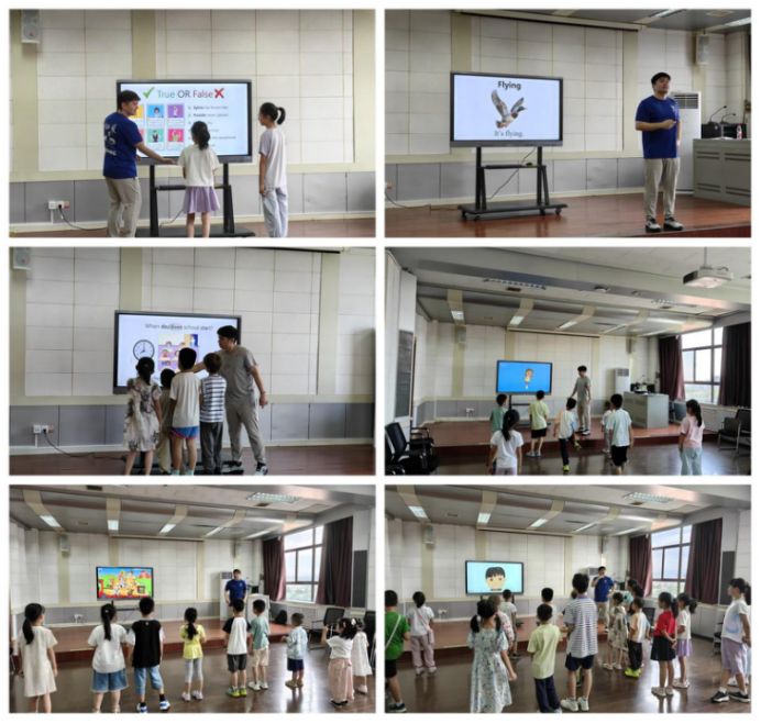 学院举办教职工子女免费英语口语培训班